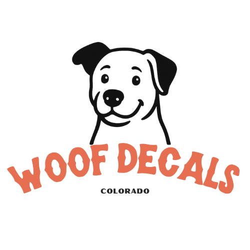 Woof Decals